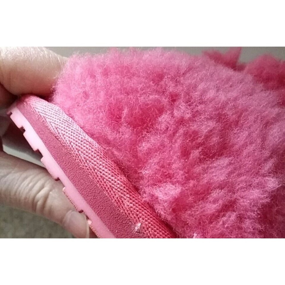 EMU AUSTRALIA Naledi Bow Sheepskin Slide Slippers Mineral Red Size 9 Shoes   NWT - Picture 15 of 15